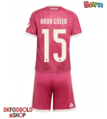 Real Madrid Arda Guler #15 Tredje trøje Børn 2026-27 Kort ærmer (+ korte bukser)